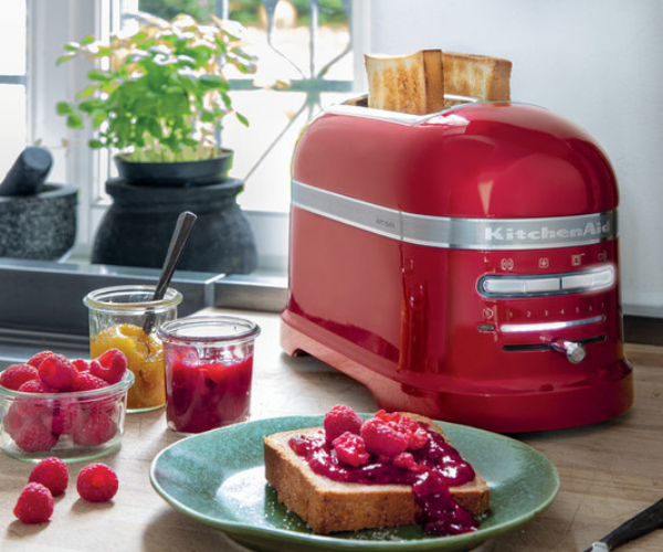Der Glasbehälter vom KitchenAid Artisan Standmixer