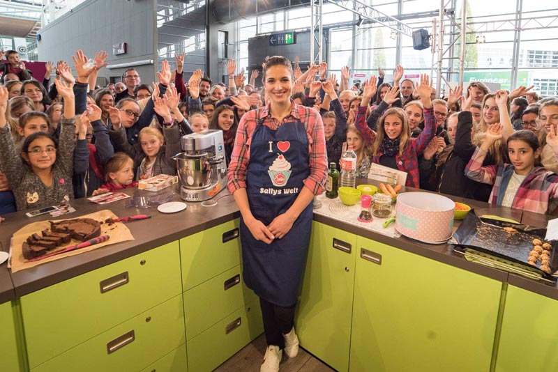 Sally auf der Cakeworld in Hamburg