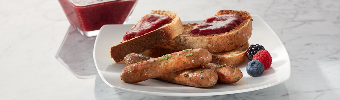 Frische Bratwurst mit dem KitchenAid Wurstfüllhorn herstellen.