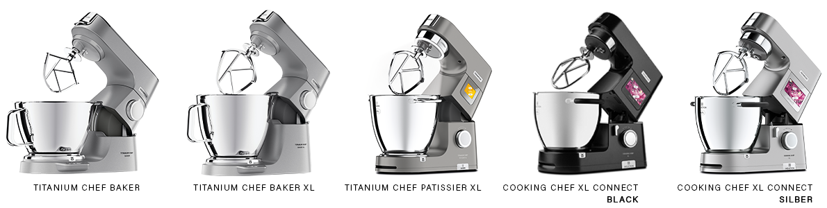 Der Kenwood® Küchenmaschinen Vergleich von Ramershoven