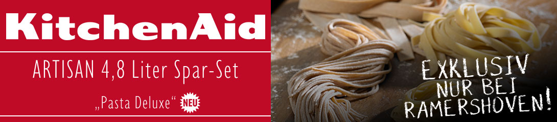 KitchenAid Küchenmaschine Set mit Nudelwalzen