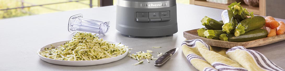 KitchenAid Food Processor Grau matt