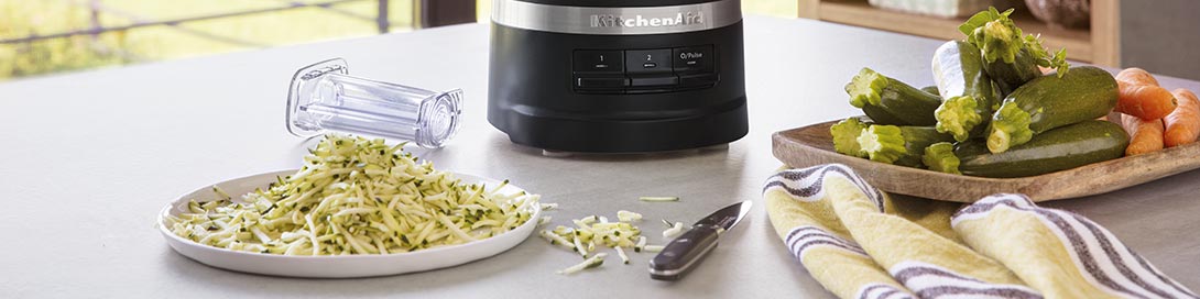 KitchenAid Food processor Schwarz matt