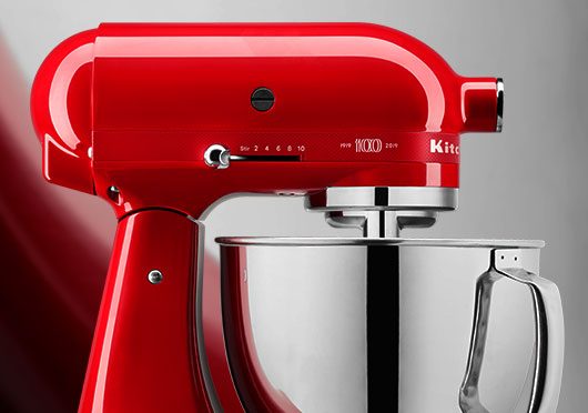 KitchenAid Limited Edition Queen of Hearts Jubiläum Detail