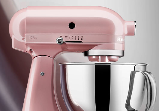 KitchenAid Limited Edition Rose Silky Pink Detail