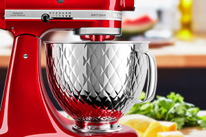 Die Rautenschüssel der Limited Edition KitchenAid Artisan Limited Edition Küchenmaschine