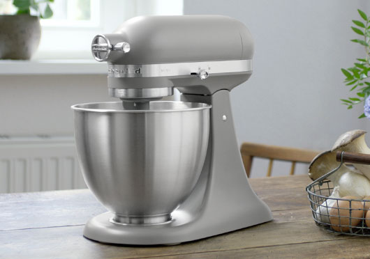 KitchenAid Mini Küchenmaschine Grau Matte Grey