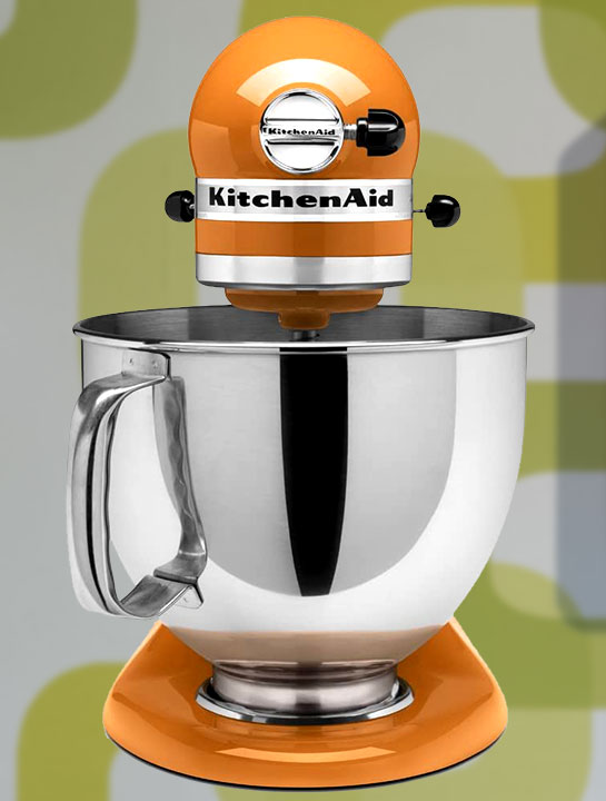 KitchenAid Retro Küchenmaschine Orange