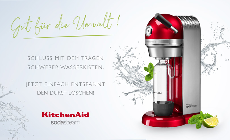 kitchenaid artisan sodastream 5kss1121