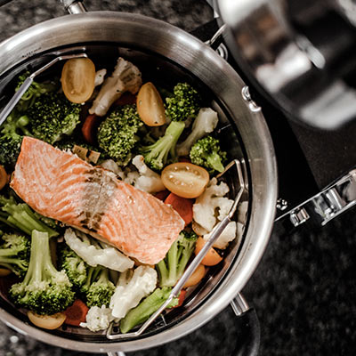 Kochen und Braten mit der Kenwood Cooking Chef Black XL Connect
