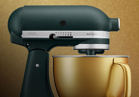 Limited Edition Küchenmaschine Pebbled Gold