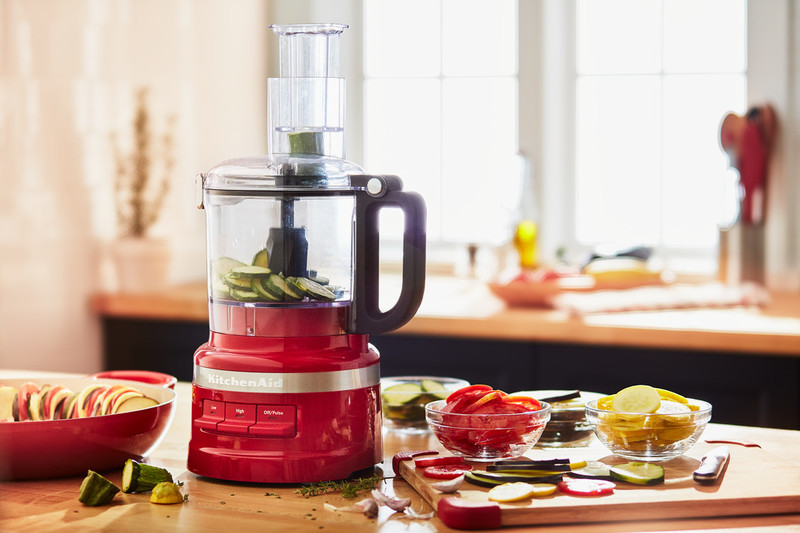 KitchenAid Food Processor in Liebesapfel Rot