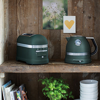 kitchenaid pebbled palm wasserkocher