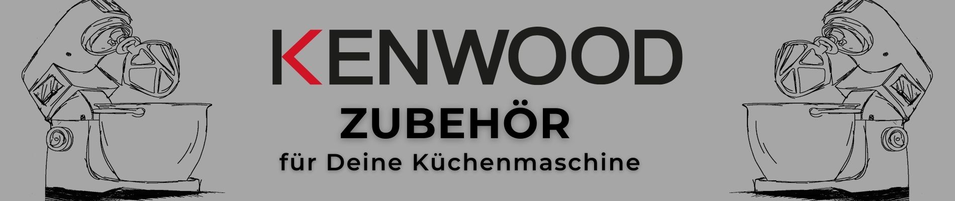 Kenwood Spiralschneider KAX700PL Zubehör