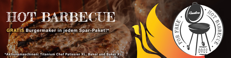 Hot Barbecue - Gratis Burgermaker - Kenwood