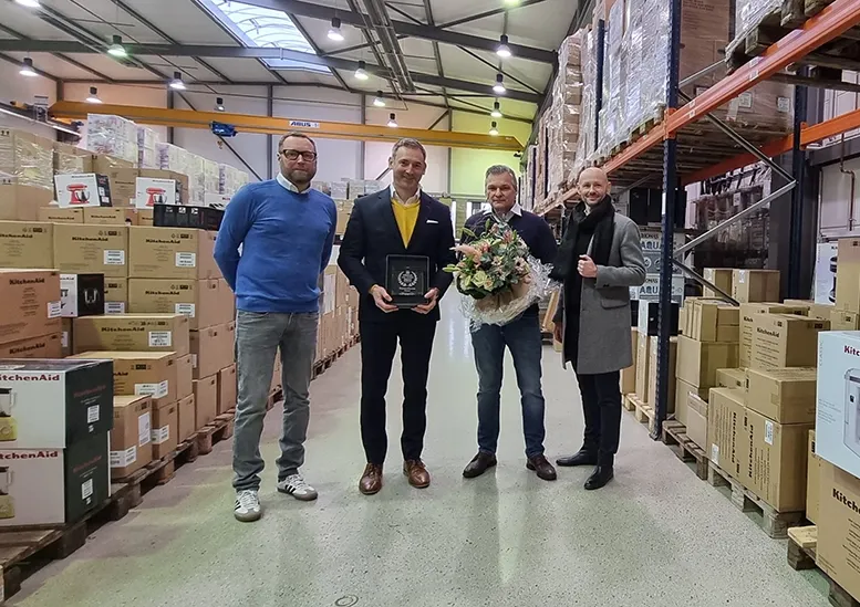 Daniel Ramershoven mit KitchenAid Auszeichnung