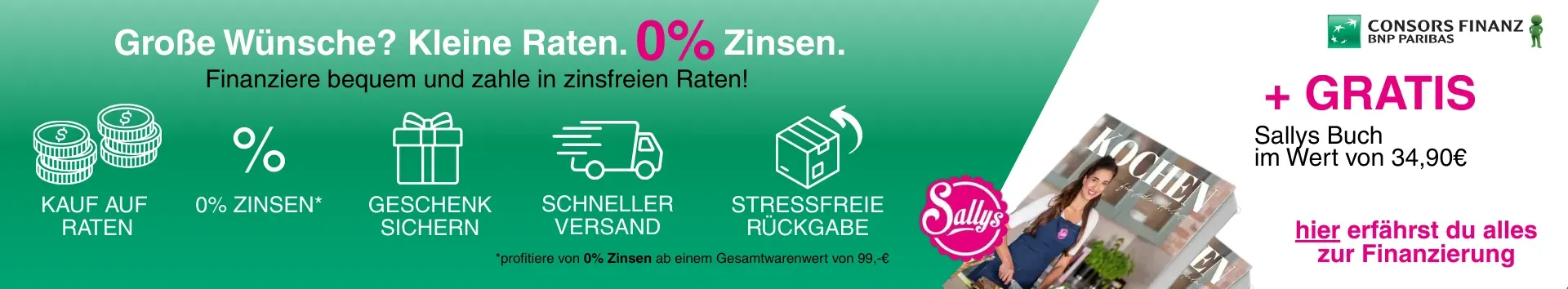 0% statt Dispozinsen Ratenzahlung Consors Finanzierung