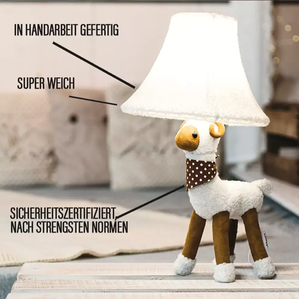 Happy Lamps - Wolle Beschriftet
