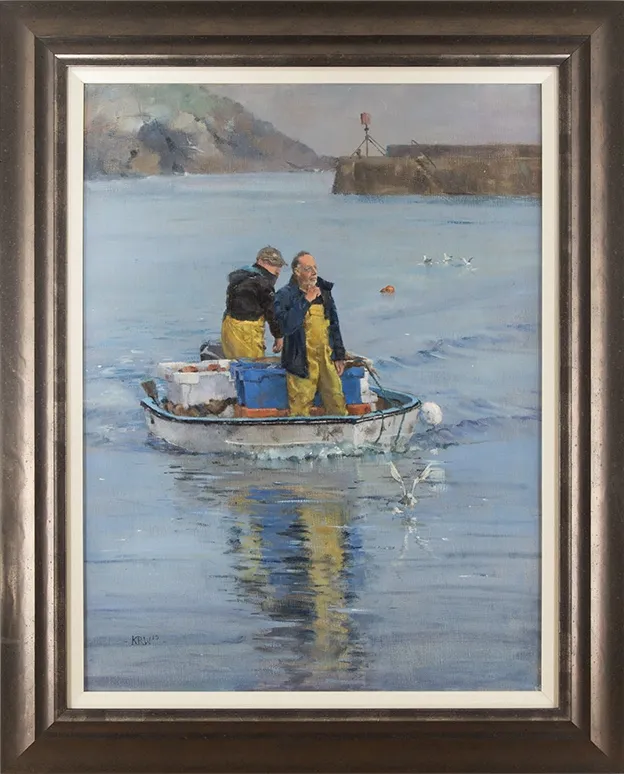 Kieron Williamson Ölgemälde "Safe and Sound"