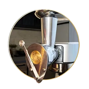 Kenny Professional Pasta-Matrizen aus Bronze