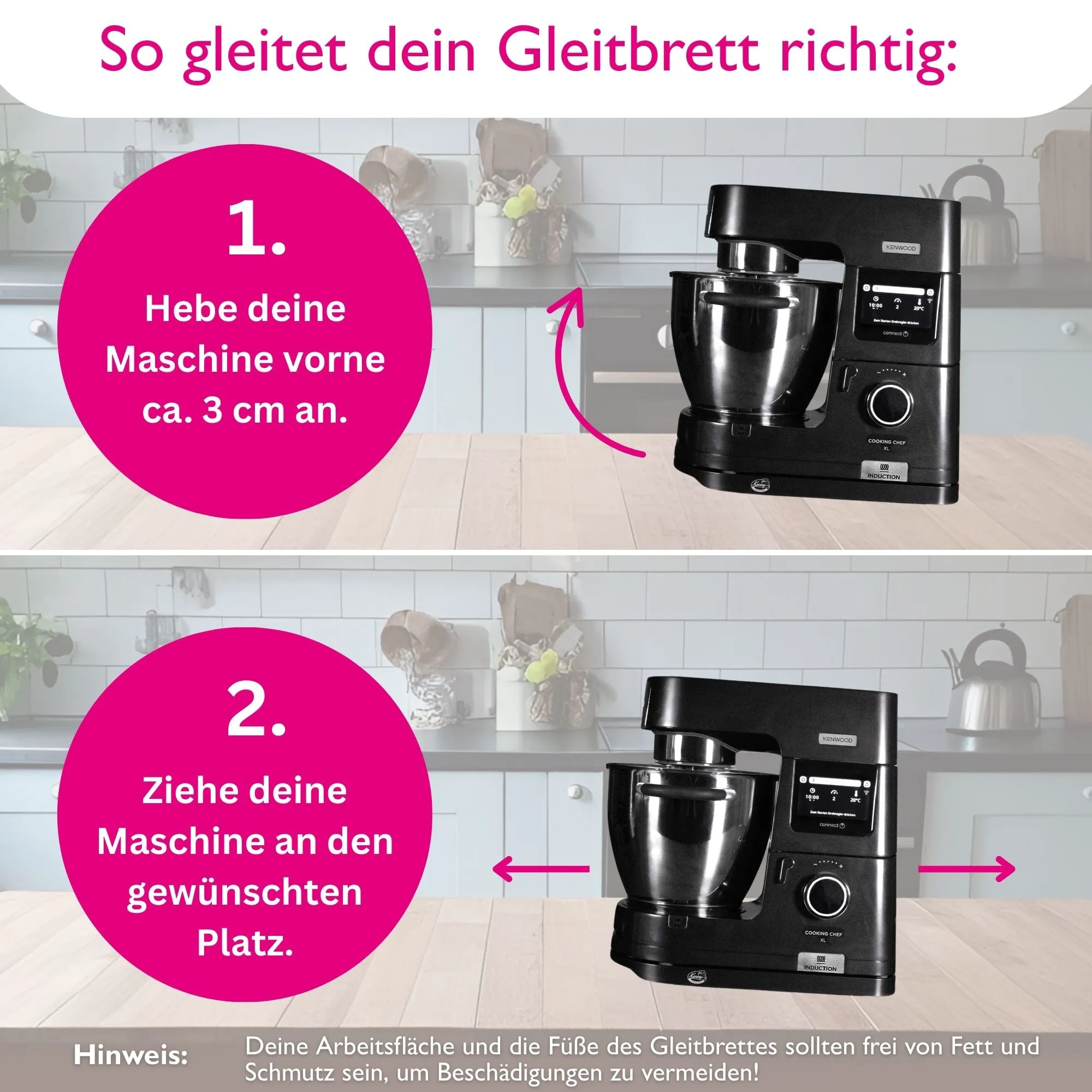 Gleitbrett Anleitung
