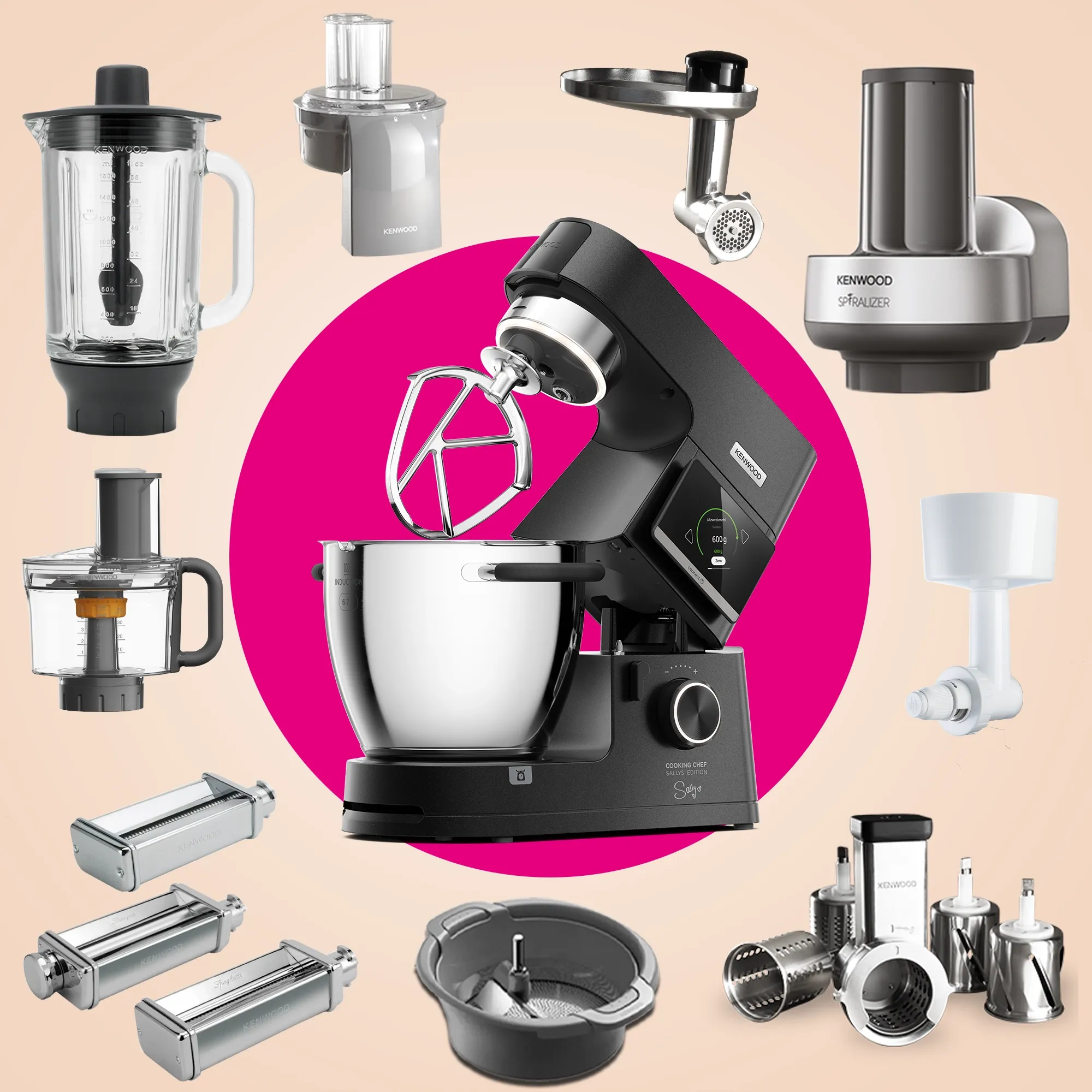 Kenwood Sallys Edition und kompatible Zubehörteile