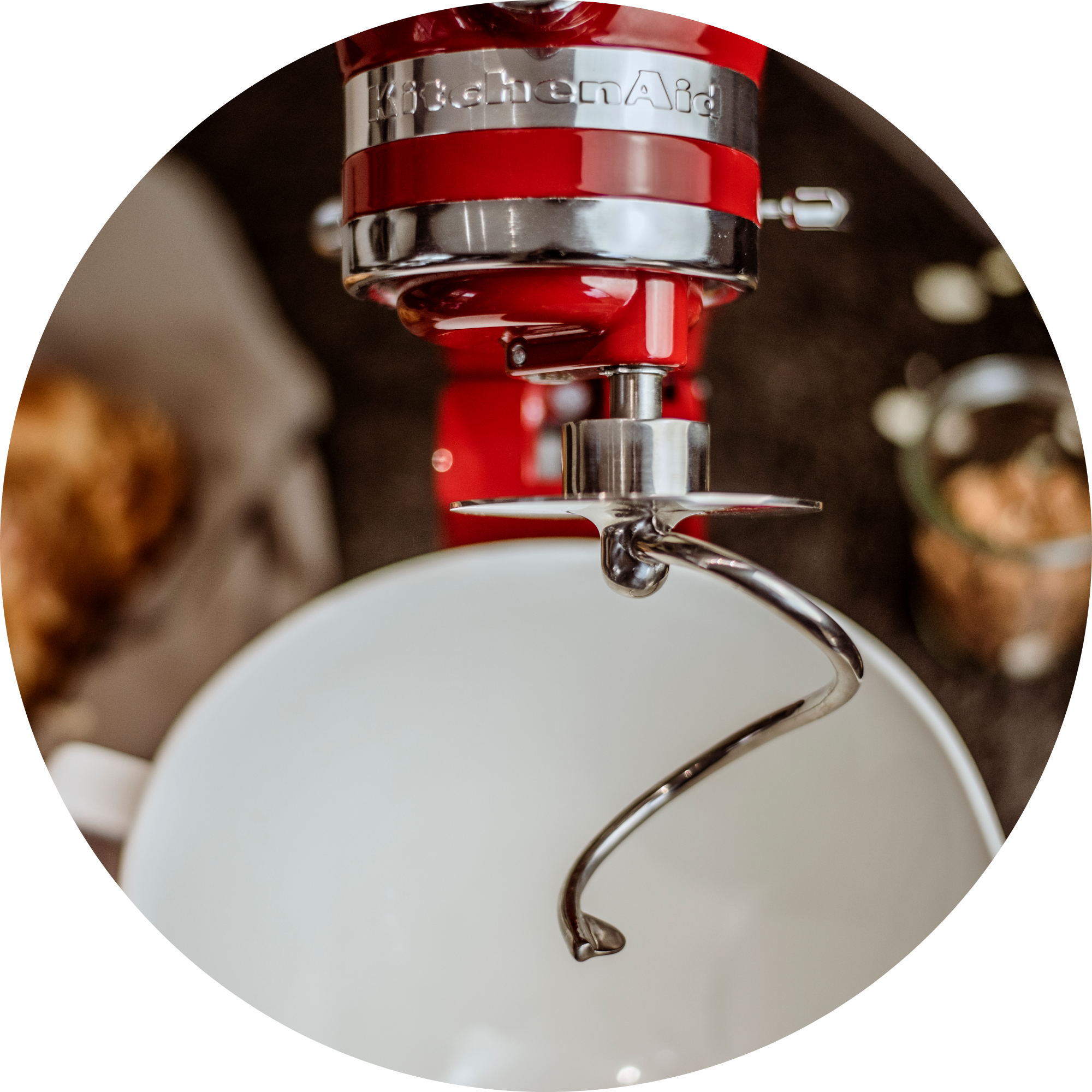 Profi-Knethaken "Teigpeitsche" für KitchenAid Küchenmaschine