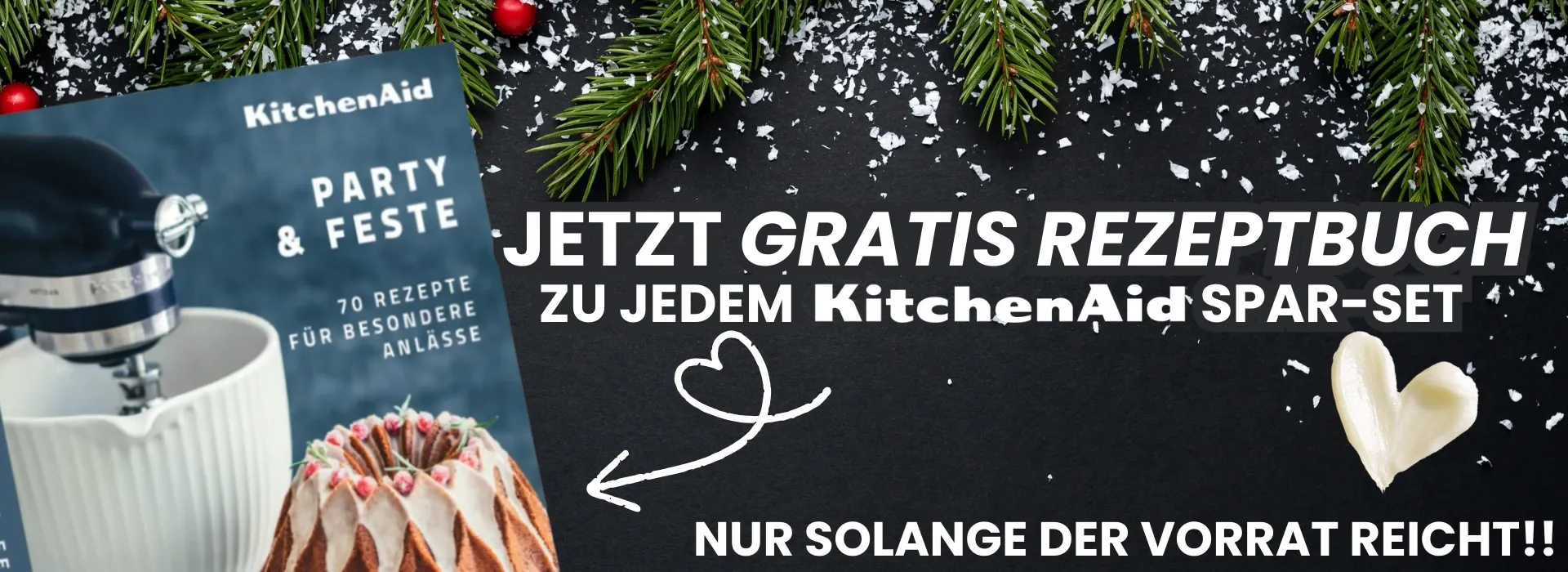 Gratis Rezeptbuch zu jedem KitchenAid Spar-Set
