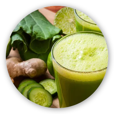 Frisch gepresster Saft