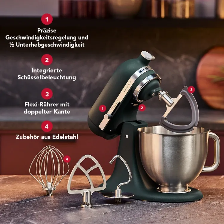 KitchenAid Artisan Plus Dunkelgrün