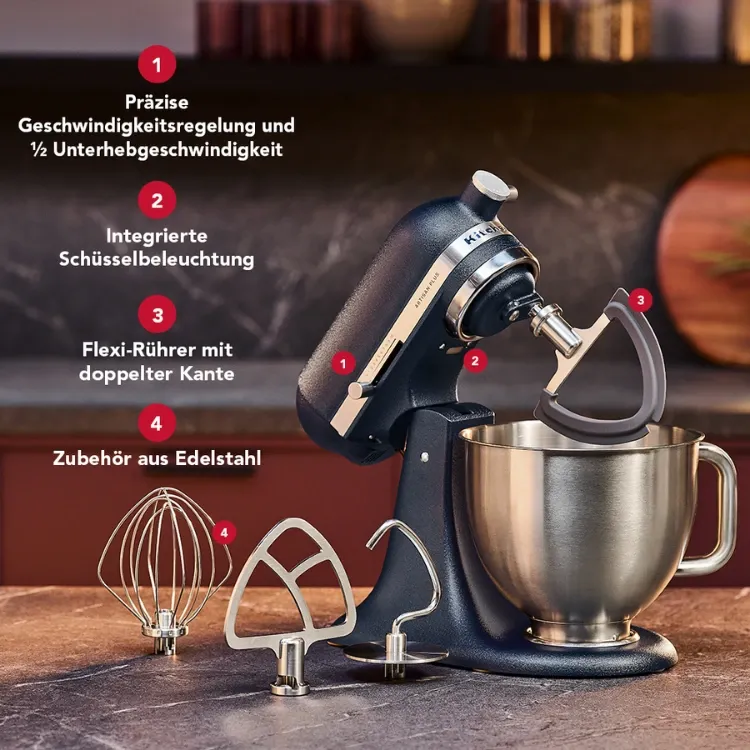 KitchenAid Dunkelblau
