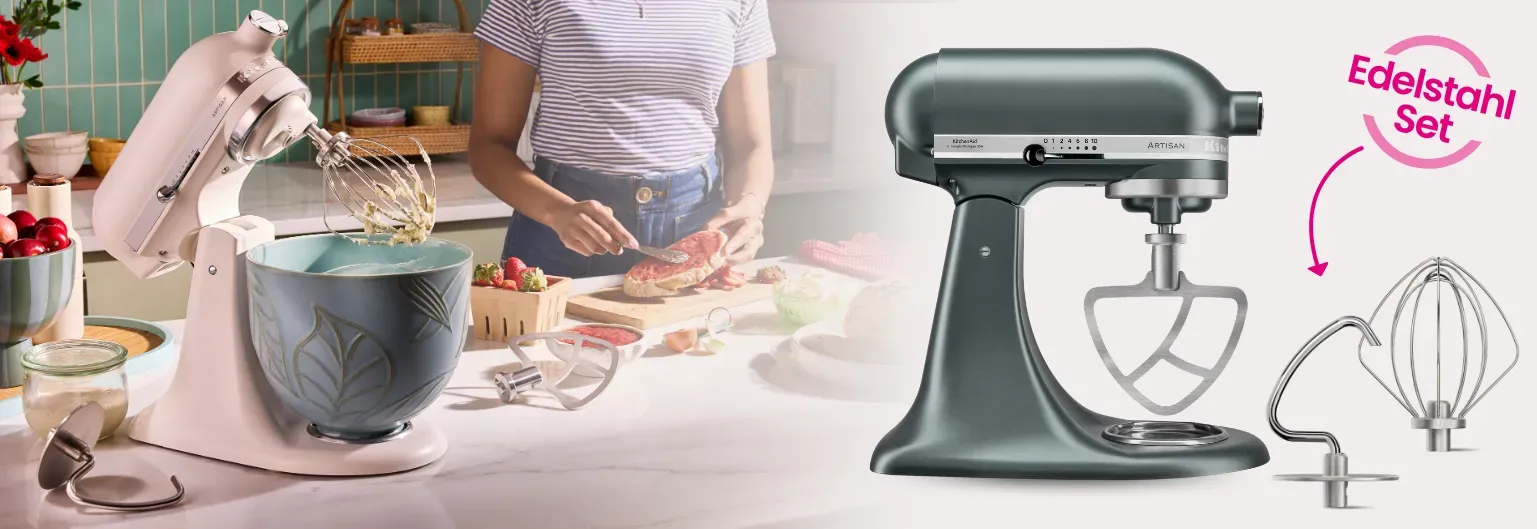 KitchenAid 3 teiliges Rührelemente Set