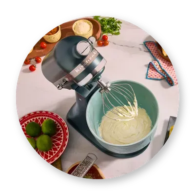 KitchenAid Edelstahl Schneebesen Button