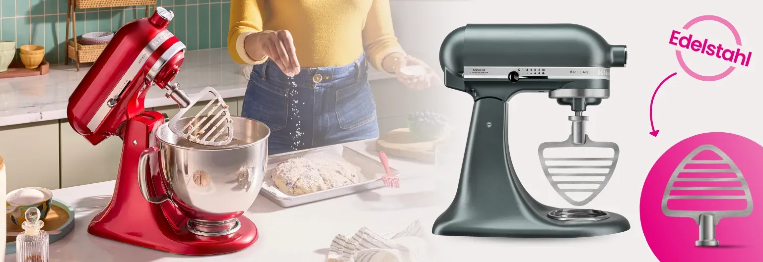 KitchenAid Feingebäckrührer Banner