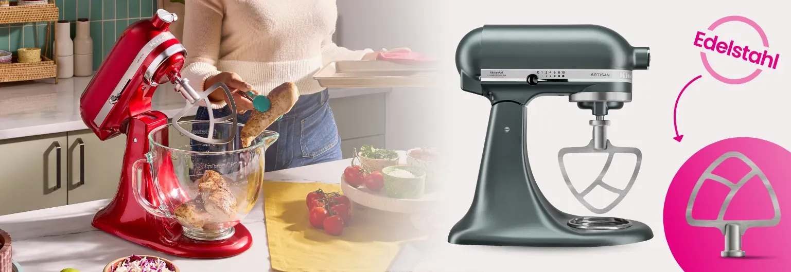 KitchenAid Banner "Flachrührer"