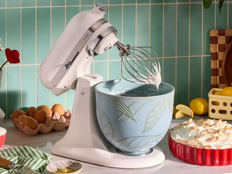 KitchenAid Schneebesen im Einsatz