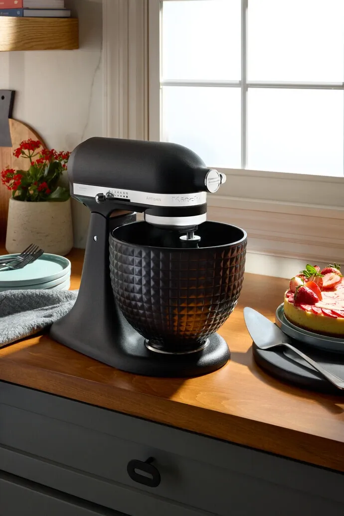Monochrome Collection: Gusseisen Schwarz Küchenmaschine KitchenAid