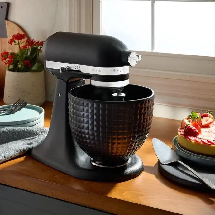 Monochrome Collection: Gusseisen Schwarz Küchenmaschine KitchenAid