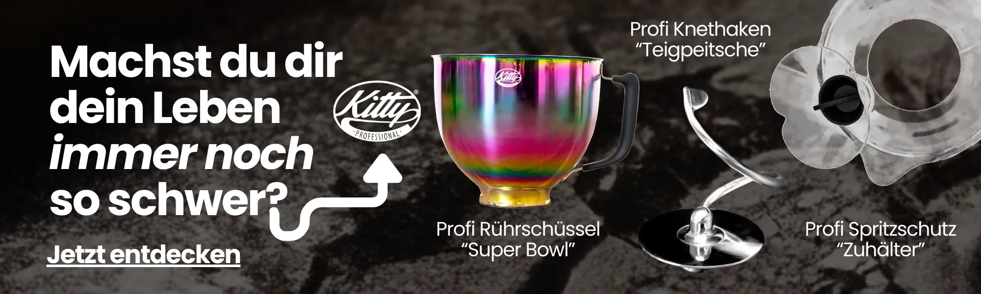 Zeit für mehr Power in der Küche? Kitty Professional Upgrade