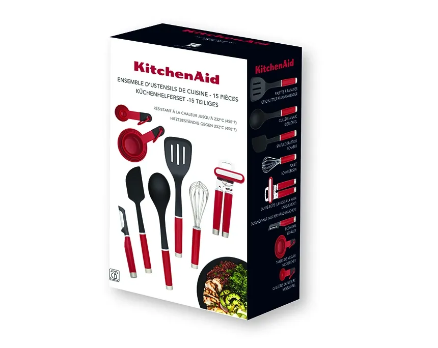 15 tlg Küchenhelfer Set KitchenAid