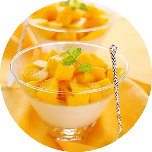 Mangopudding mit KitchenAid