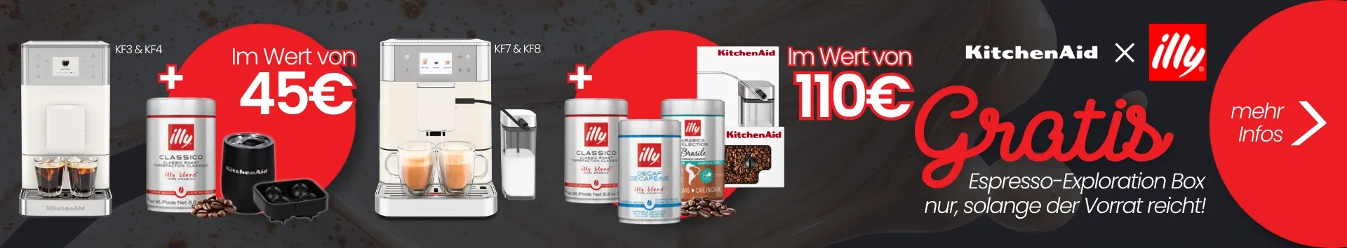KitchenAid x illy Aktion Gratis