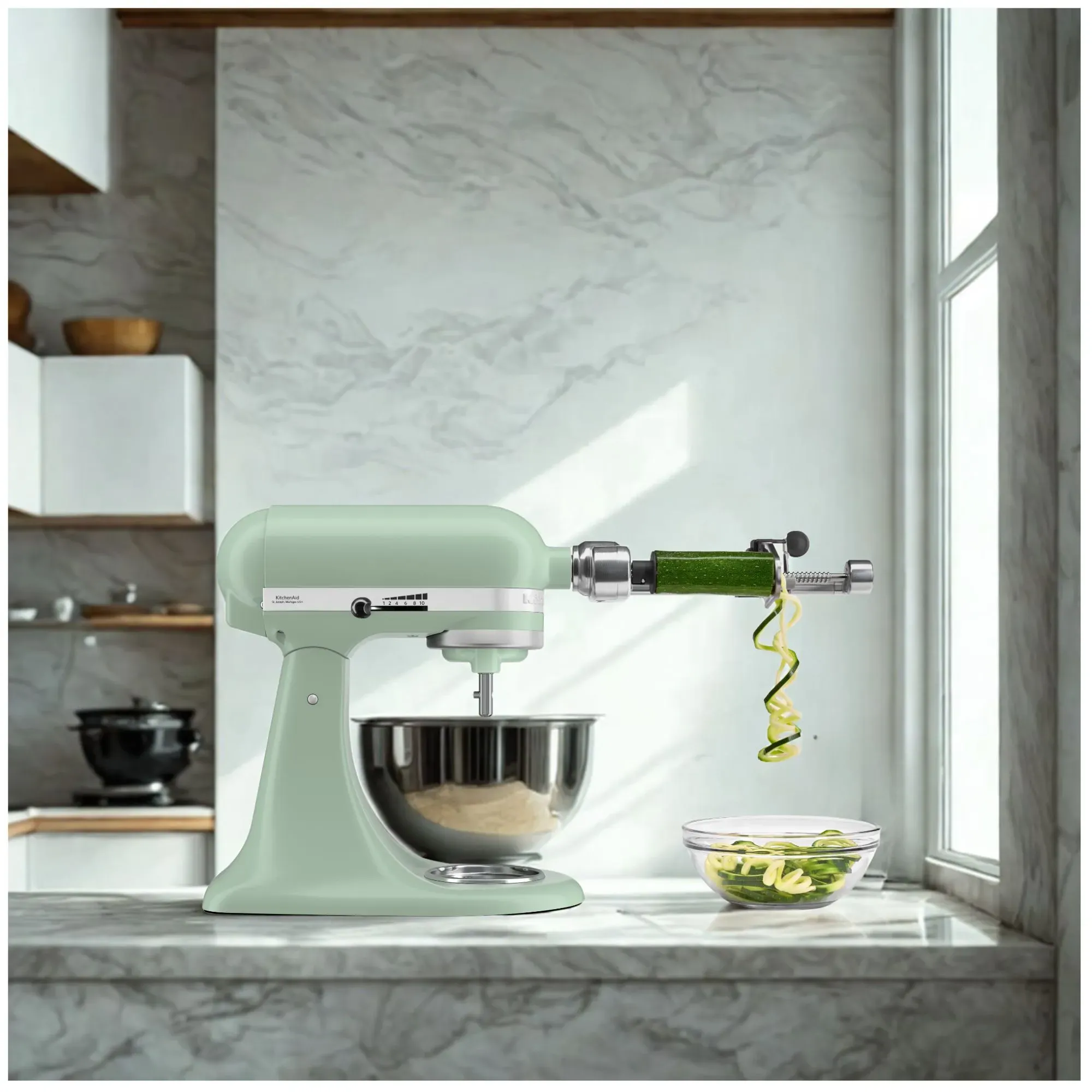 KitchenAid Küchenmaschine in Blue Steel