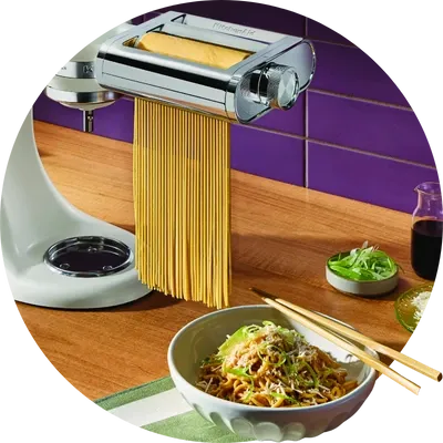 KitchenAid 3 in 1 Nudelvorsatz Metall Spaghetti