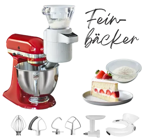 KitchenAid Küchenmaschinen Set Feingebäck Vorsatz