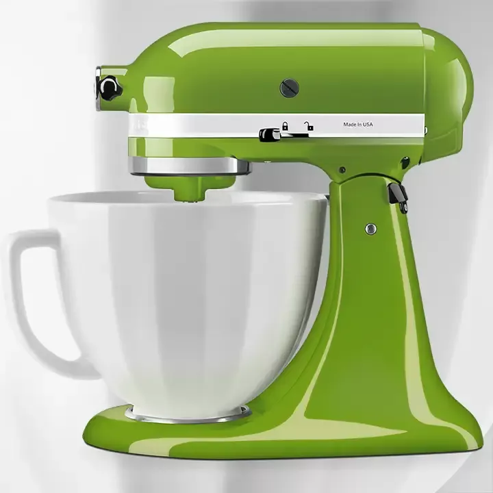 White Shell mit KitchenAid in der Farbe Matcha