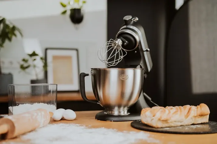 Rührschüssel Kitty Professional Brushed Steel