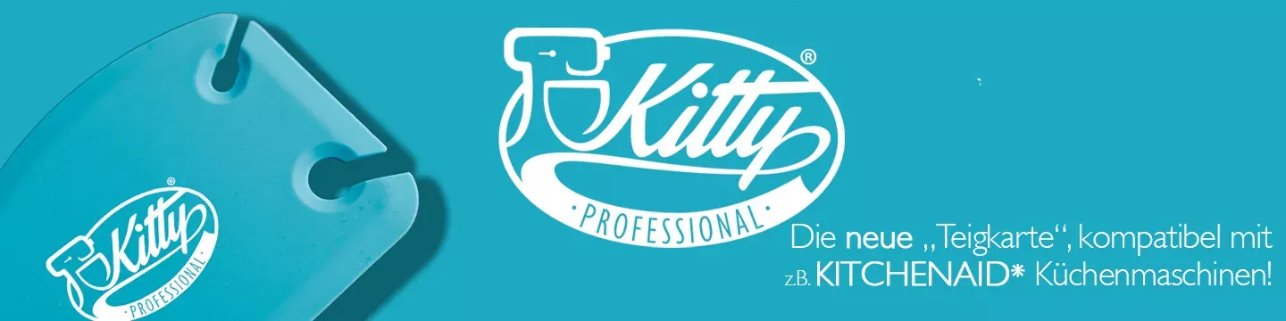 Kitty Professional Teigkarte Blau