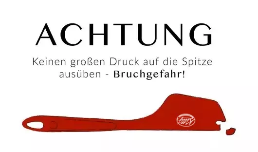 Achtung Bruchgefahr