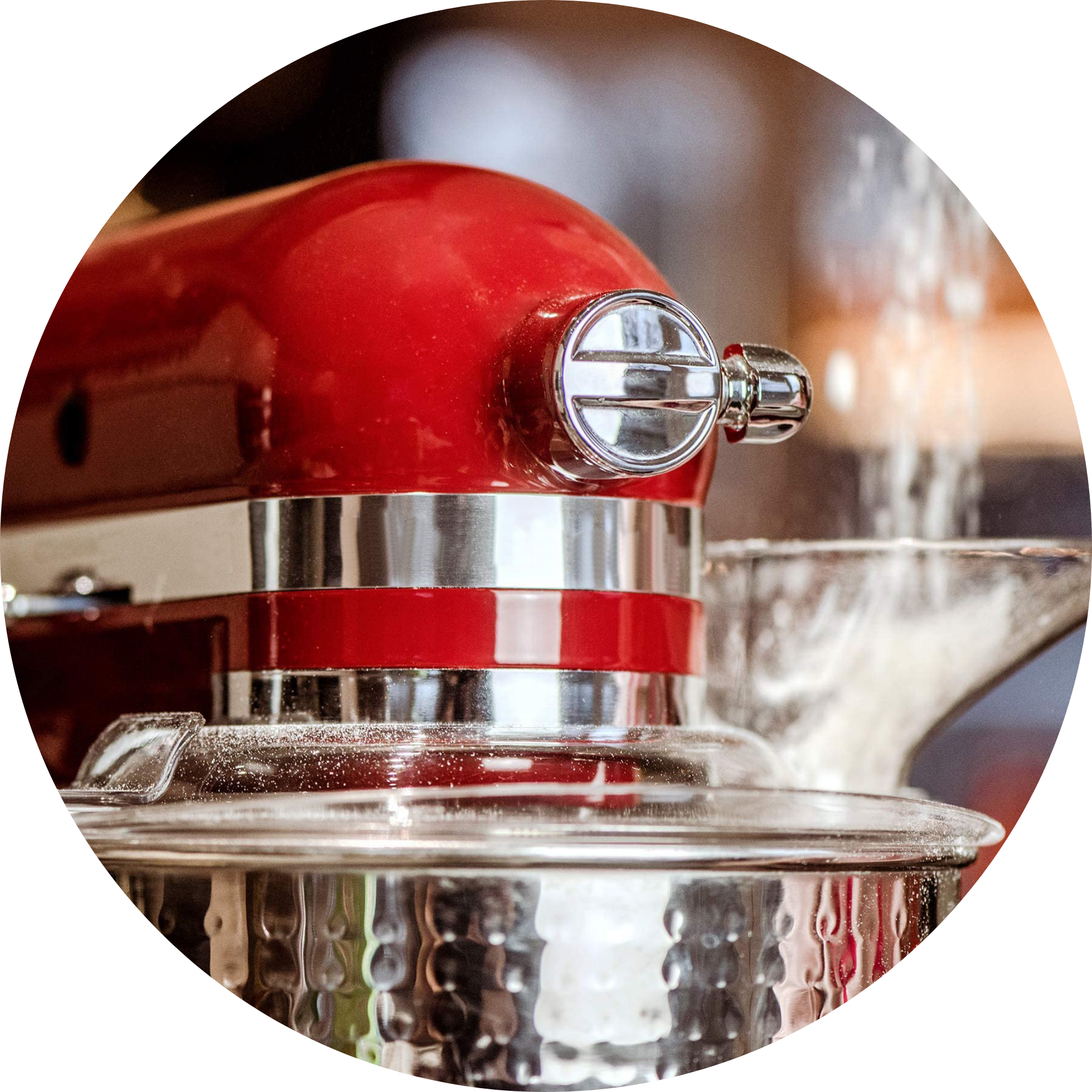 Spritzschutz für KitchenAid Rührschüssel